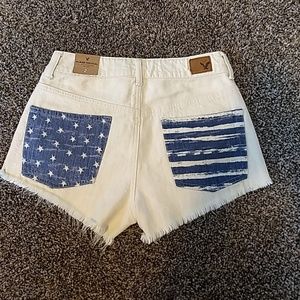 AE American Eagle Hi-Rise Festival Shorts Size 2